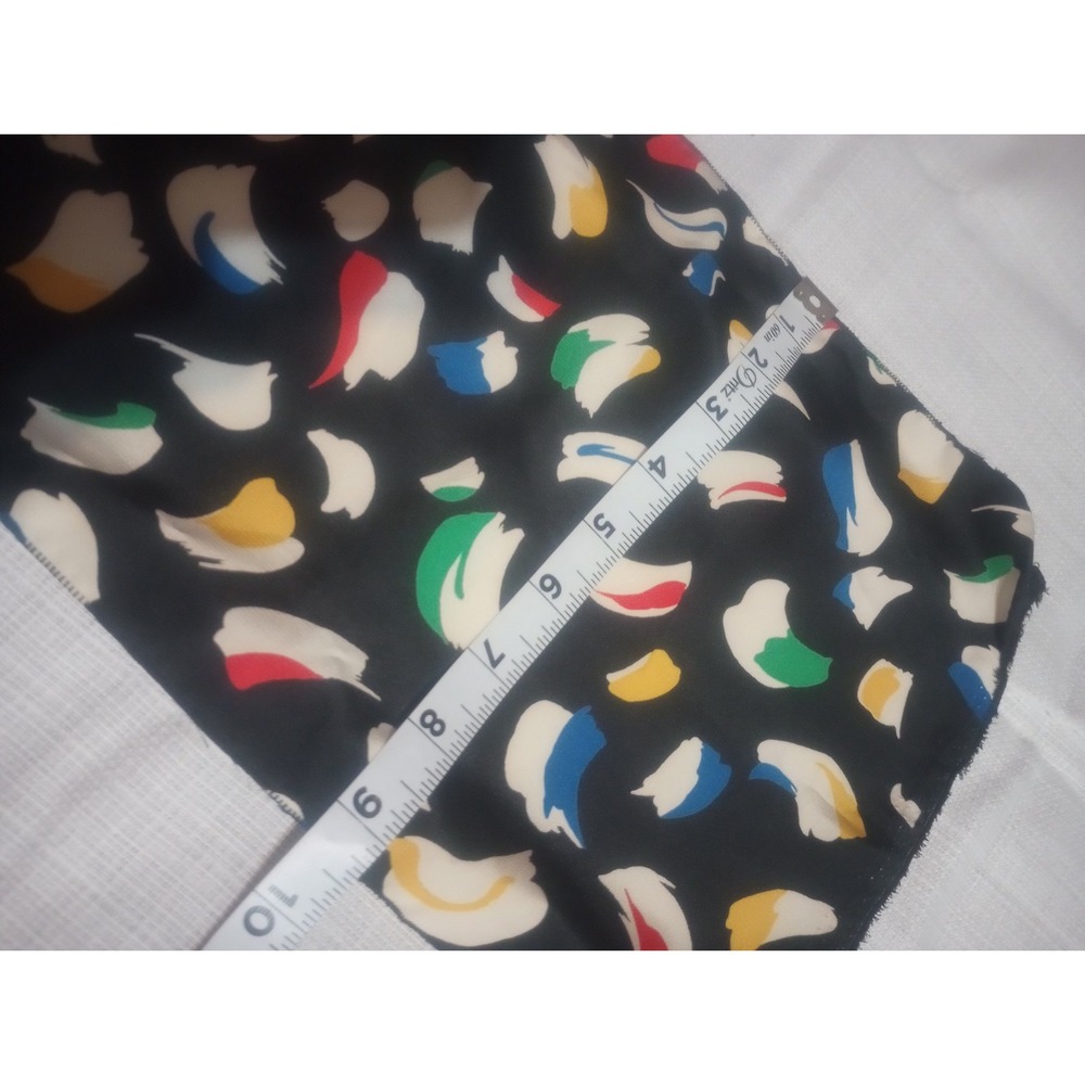 Unbranded Rectangular Abstract Multicolor Rectangular‎ Scarf 44x9.5 - Picture 4 of 4